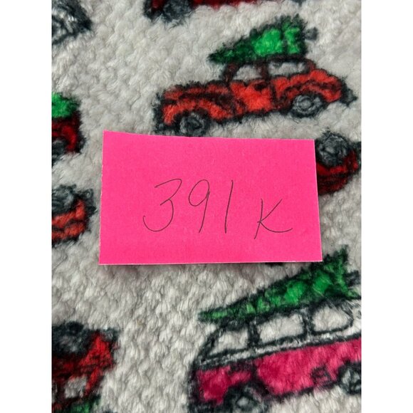 Muk Luks Waffle Knit Christmas Trucks Pajama Set SZ Extra Large - Picture 12 of 13